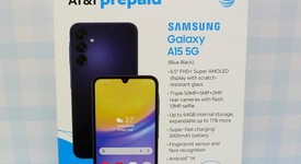 New
													Samsung Galaxy A15 5G - AT&T, Black & Blue, 64 GB, 4 GB, photo 1 of 2