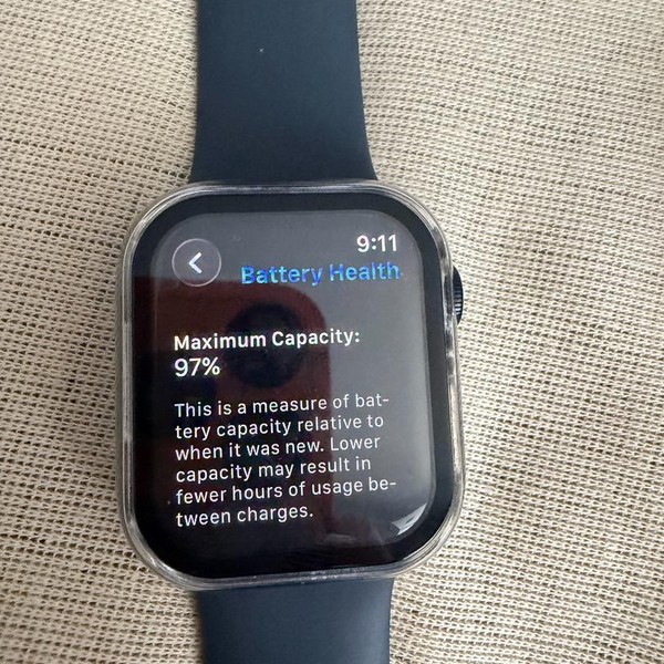 Apple Watch Series 7 41mm - Unlocked, Blue, A2475 - Cellular, Aluminum