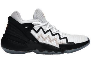 adidas D.O.N. Issue #2 White Black Gold for sale
