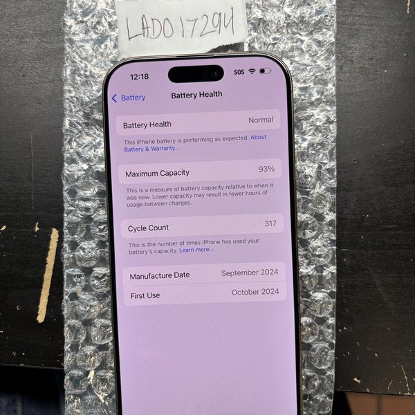 Apple iPhone 16 Pro - Unlocked, 256 GB, Desert, A3083