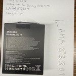 New Samsung SSD