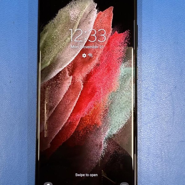 Samsung Galaxy S21 Ultra 5G - AT&T, 256 GB, Black, 12 GB, SM-G998U