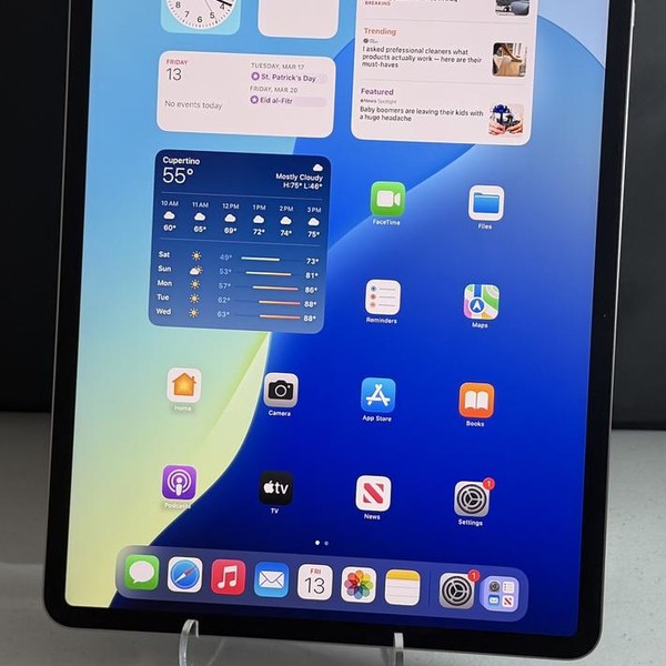 Apple iPad Air 13 inch (M2) 2024 - Wi-Fi, 128 GB, Gray, A2898