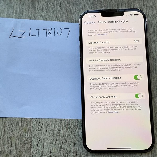 Apple iPhone 13 Pro Max - Unlocked, 128 GB, Graphite, A2484