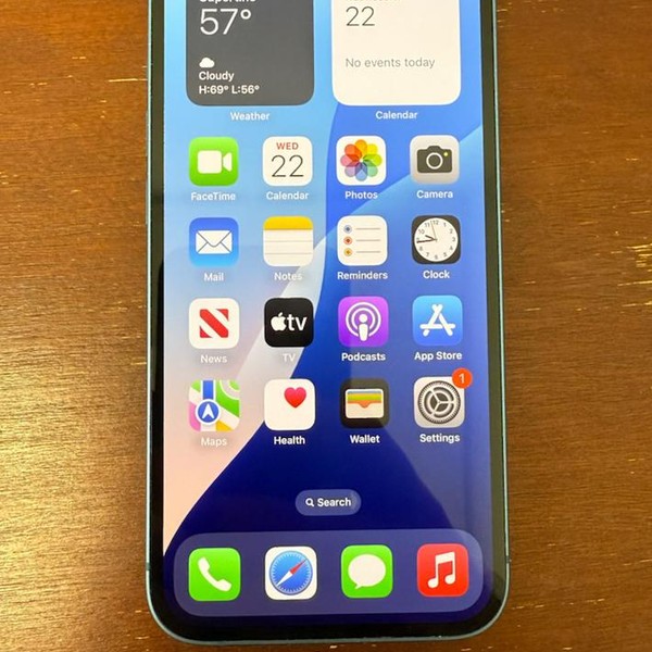 Apple iPhone 13 - Unlocked, 256 GB, Blue, A2482