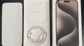 Good
													Apple iPhone 15 Pro Max - Unlocked, Natural, 256 GB, A2849, photo 1 of 10
