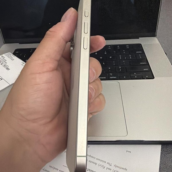Apple iPhone 15 Pro Max - Unlocked, 256 GB, White, A2849