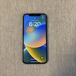 Good Apple iPhone X - Verizon, 256 GB, Silver, A1865