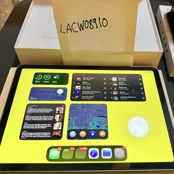 Apple iPad Air 11 inch (M2) 2024 - Wi-Fi, 256 GB, Blue, A2902