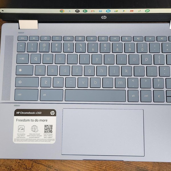 HP Chromebook 14 - 64 GB, Blue, 4 GB