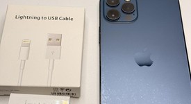 Good
													Apple iPhone 12 Pro - Unlocked, Pacific Blue, 128 GB, A2341, photo 4 of 4