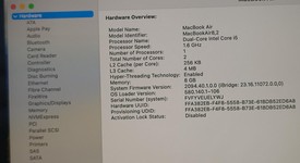 Good
													MacBook Air 2019 - 13" - I5, Silver, 128 GB, 8 GB, photo 4 of 9