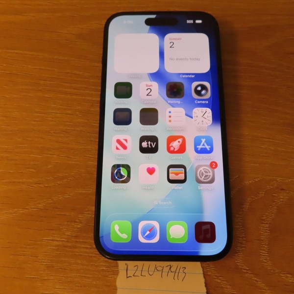 Apple iPhone 15 - T-Mobile, 128 GB, Black, A2846