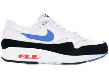 Nike Air Max 1 White Photo Blue Black for sale