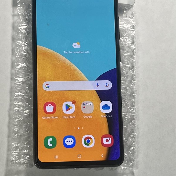 Samsung Galaxy A52 5G - Unlocked, 128 GB, Black, 6 GB