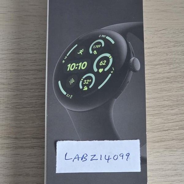 Google Pixel Watch 3 - Unlocked, Black, 45mm, LTE