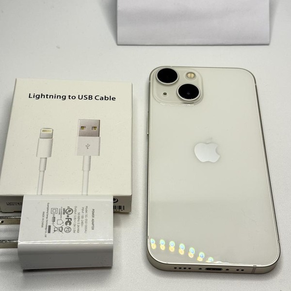 Apple iPhone 13 Mini - Unlocked, 128 GB, Starlight, A2481
