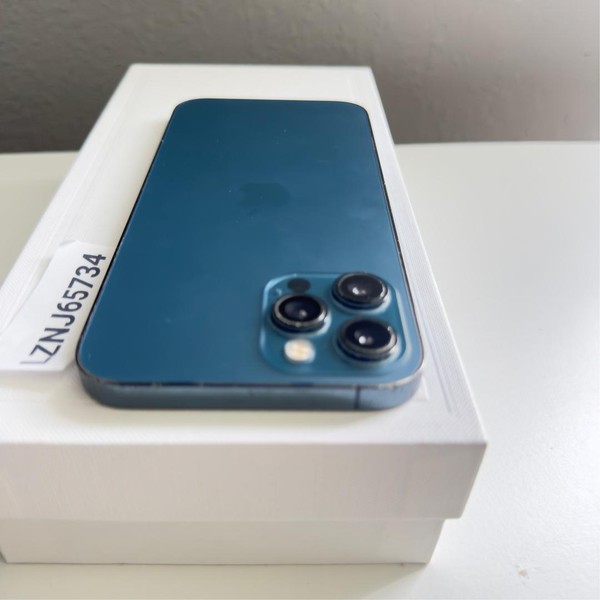 Apple iPhone 12 Pro Max - Unlocked, 128 GB, Pacific Blue, A2342