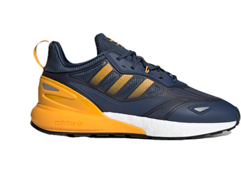 adidas ZX 2K Boost 2.0 Crew Blue Semi Solar Gold for sale