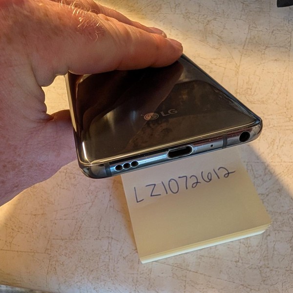 LG G7 ThinQ - Verizon, 64 GB, Gray, 4 GB, LM-G710VM