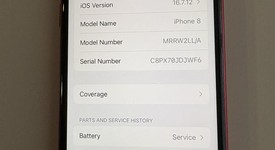 Mint
													Apple iPhone 8 - Unlocked, Red, 256 GB, A1863, photo 3 of 6