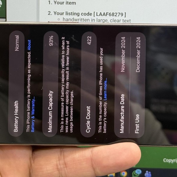 Apple iPhone 16 Pro - Unlocked, 256 GB, Desert, A3083