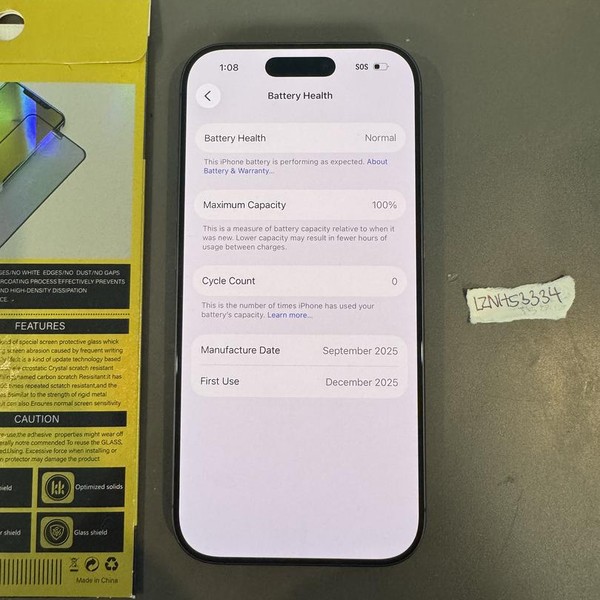 Apple iPhone 17 - Cricket, 256 GB, Black, A3258