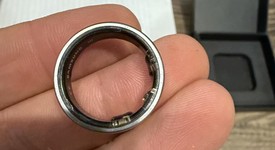 Good
													Samsung Galaxy Ring - Silver, Size 10, photo 2 of 12