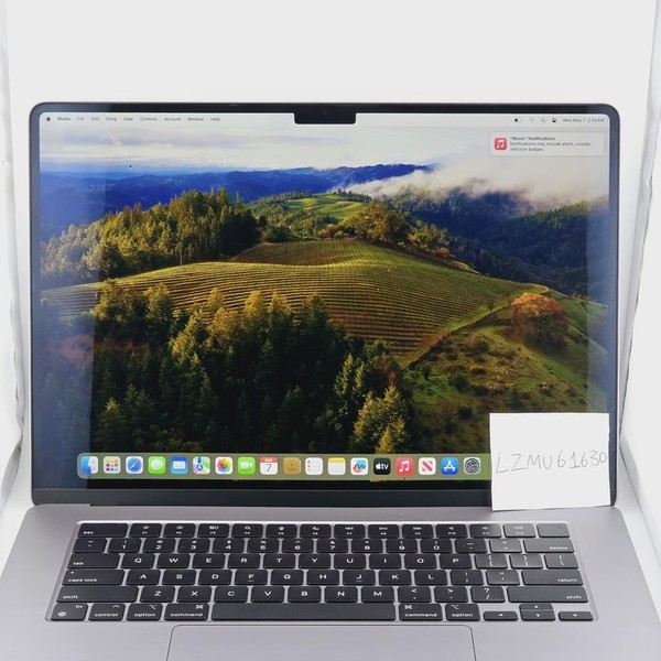 MacBook Air 2024 (M3) - 15 inch - 256 GB, Gray, 8 GB, Apple M3, 10-core GPU