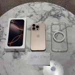 Good Apple iPhone 16 Pro - Unlocked, 256 GB, Desert, A3083