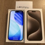 Good Apple iPhone 15 Pro - Unlocked, Natural, 128 GB, A2848