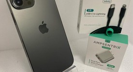 Good
													Apple iPhone 13 Pro Max - AT&T, Graphite, 256 GB, A2484, photo 1 of 8