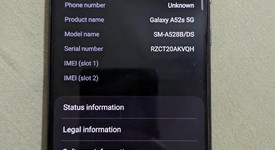 Good
													Samsung Galaxy A52s 5G - Unlocked Non-US, Black, 128 GB, 6 GB, photo 3 of 10