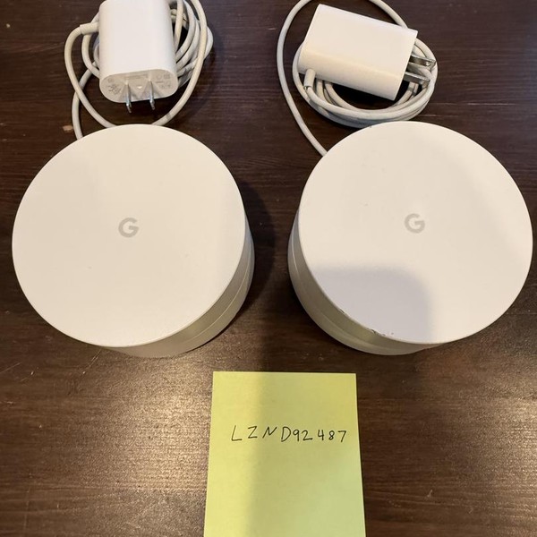 Google WiFi Router - White, 2-Pack