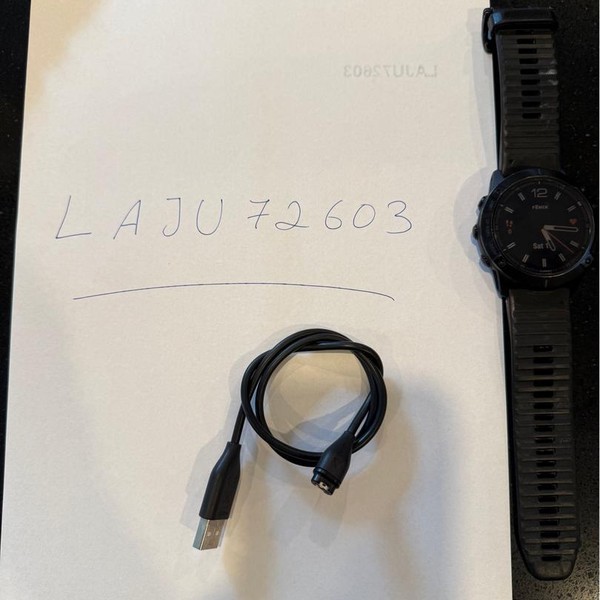 Garmin Fenix 6X - Black, Sapphire