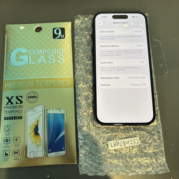 Apple iPhone 16 - Unlocked, Black, 512 GB, A3081