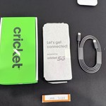 Mint Moto G 5G (2025) - Cricket, 128 GB, Gray