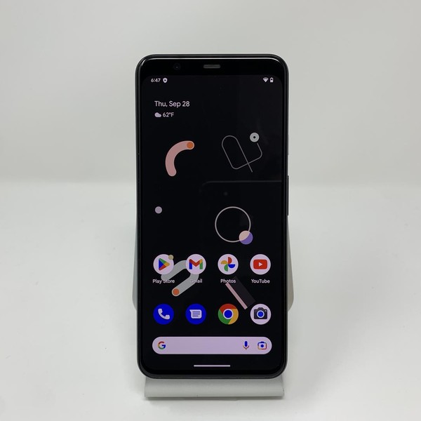 Google Pixel 4 XL - Unlocked, Black, 64 GB, 6 GB, G020J, Google Edition