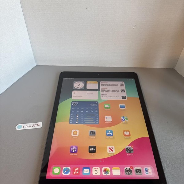 Apple iPad 9th Gen - Wi-Fi, 64 GB, Gray, A2602