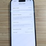 Good Apple iPhone 15 - Unlocked, 128 GB, Black, A2846