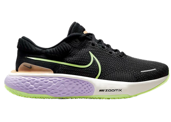Nike ZoomX Invincible Run Flyknit 2 Black Lilac Ghost Green for sale