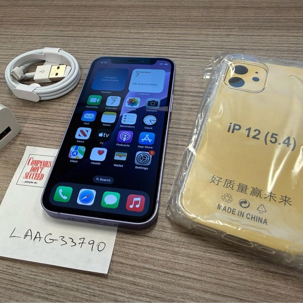 Apple iPhone 12 Mini - Unlocked, 64 GB, Purple, A2176