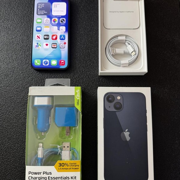 Apple iPhone 13 - Unlocked, 128 GB, Midnight, A2482