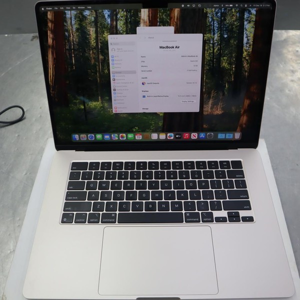 MacBook Air 2023 (M2) - 15 inch - 256 GB, Starlight, 8 GB, Apple M2