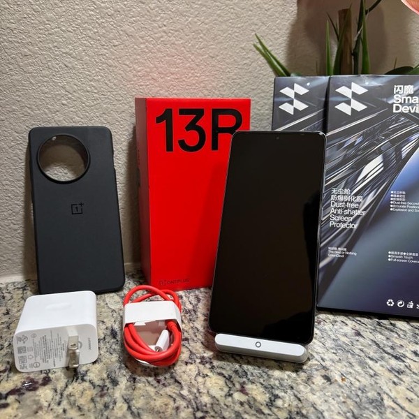 OnePlus 13R - Unlocked, 256 GB, Nebula Noir, 12 GB