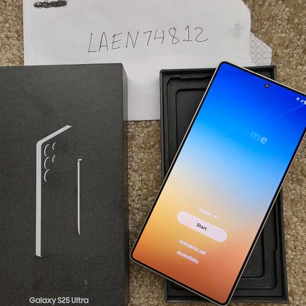 Samsung Galaxy S25 Ultra - Unlocked, 512 GB, Black, 12 GB, SM-S938U1