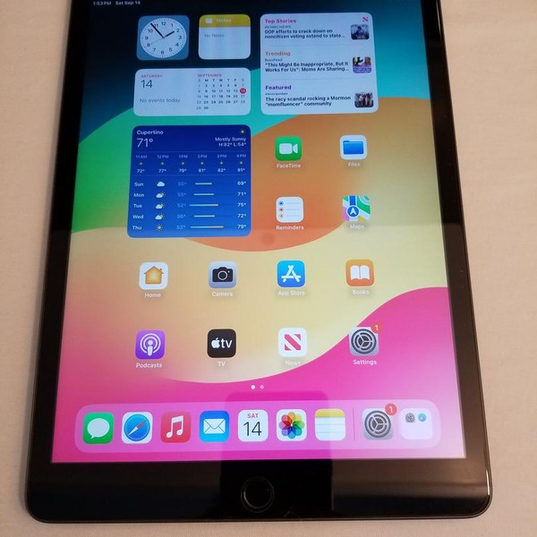 Apple iPad (8th Gen) - Unlocked, 32 GB, Gray, A2428
