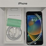 Mint Apple iPhone SE 3rd Gen 2022 - Unlocked, 64 GB, Midnight, A2595