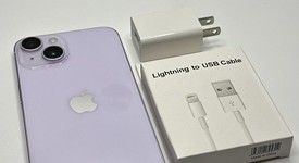 Good
													Apple iPhone 14 - Unlocked, Purple, 128 GB, A2649, photo 2 of 5
