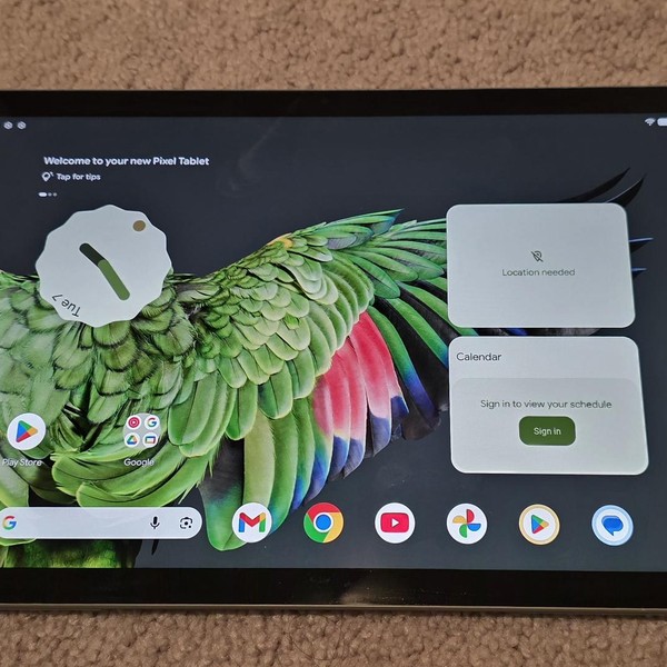 Google Pixel Tablet 11 inch - Wi-Fi, 256 GB, Hazel, 8 GB, NO Dock